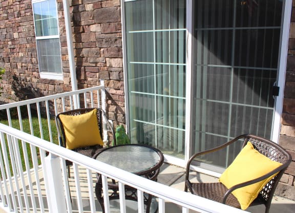 Balcony at Residences at Northgate Crossing, Ohio