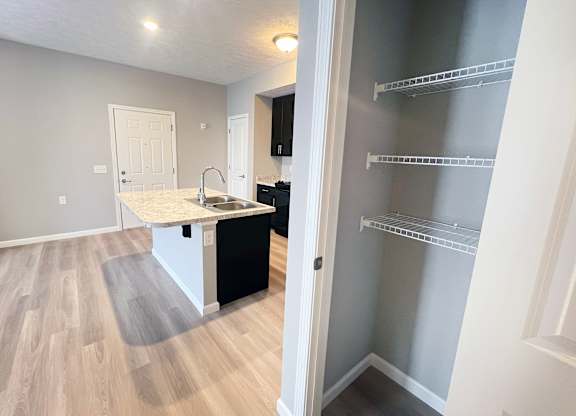 Functional Kitchen at Hebron Station Apartments, Hebron, KY