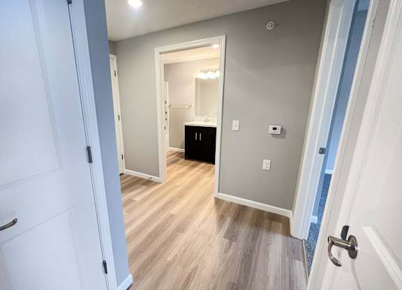 Residential Hallway at Hebron Station Apartments, Hebron, Kentucky
