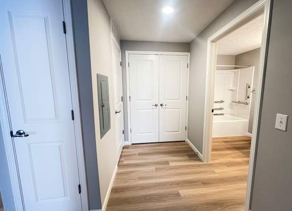 Interior Hallway at Hebron Station Apartments, Hebron