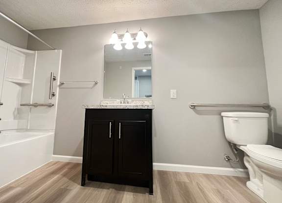 Modern Bathroom at Hebron Station Apartments, Kentucky
