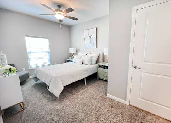 Spacious Bedroom at Hebron Station Apartments, Hebron, KY, 41048