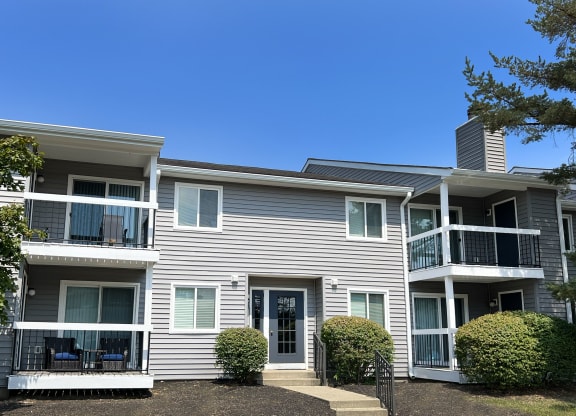 an image of an apartment building with a blue sky at Deercross Apartments, Cincinnati, 45236