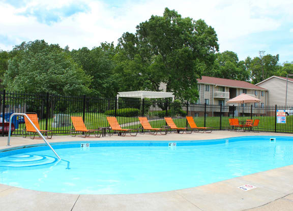 Sparkling Pool at Forest Creek Apartments, Middletown