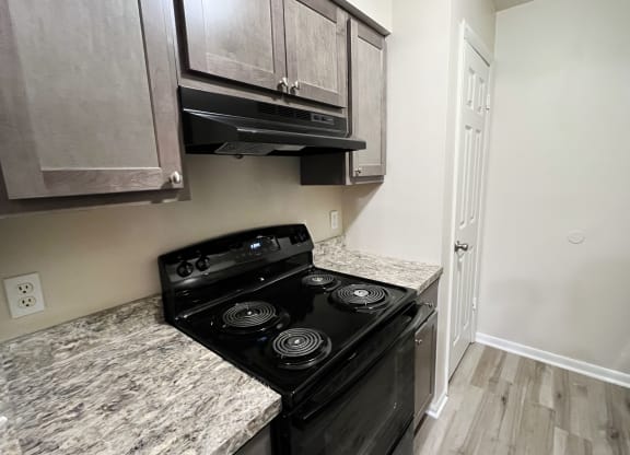 renovation of kitchen at Hunter Ridge Apartments, Ohio, 45244
