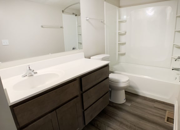 Bathroom with sink at Miamisburg by the Mall, Miamisburg