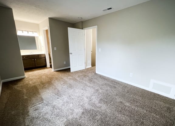 Bedroom with wooden floor at Miamisburg by the Mall, Miamisburg, OH, 45342