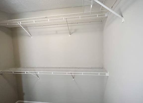 Closet interior at Miamisburg by the Mall, Miamisburg