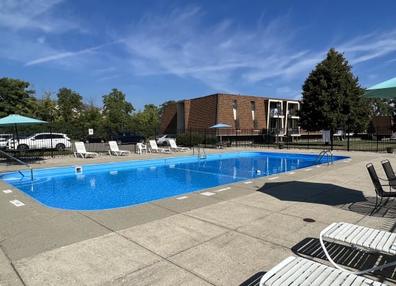 Pool With Sundecks at The Wynds, Ohio, 45429