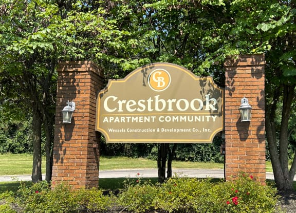 Property Signage  at Crestbrook Apartments & Townhomes, Crescent Spring, Kentucky