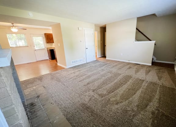 Unfurnished Living Area at The Villas at Kingswood, Ohio, 45069