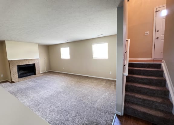 Living Area With Den at The Villas at Kingswood, West Chester, OH, 45069