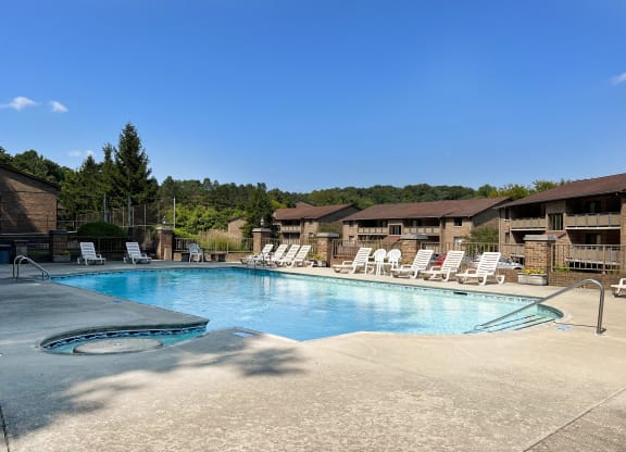 Swimming Pool With Relaxing Sundecks  at Devou Village, Ft. Wright, 41011