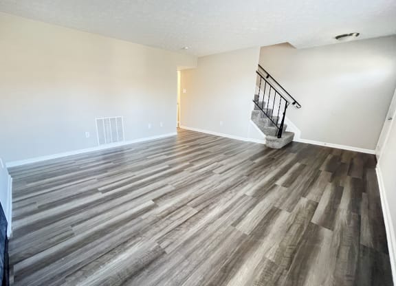 Contemporary Finishes Include Wood And Tile Flooring  at Revere Village Apartments, Ohio