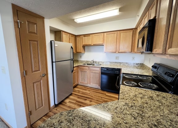Spacious Kitchen With Pantry Cabinet  at The Overlook at Ft. Thomas, Ft. Thomas, KY, 41075