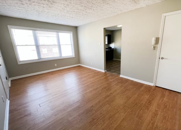 Wooden floor at Park Place, Kentucky