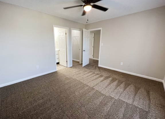 Carpeted Bedroom at Hartland Place, Lexington, KY