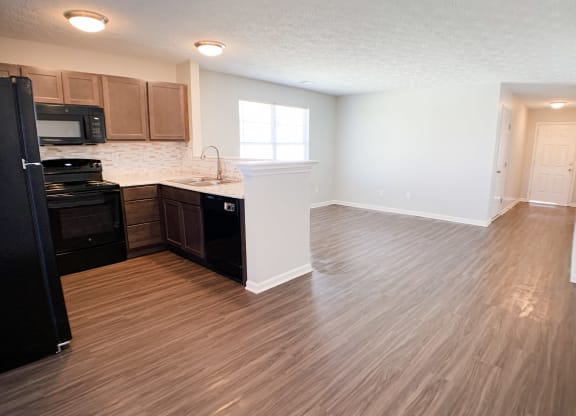 kitchen with updated cabinetry  at Aberdine Place, Georgetown, 40324