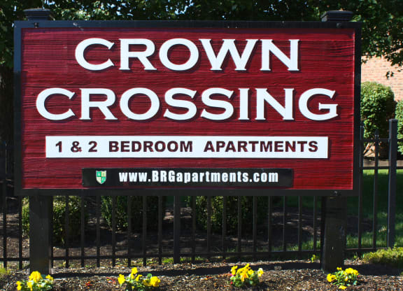 Crown Crossing Signage at Crown Crossing Apartments, Amelia, OH