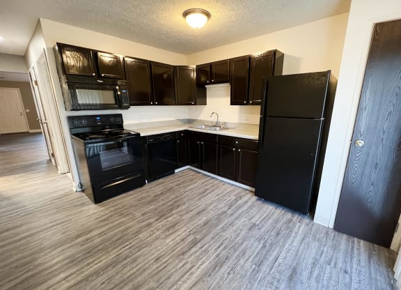 Kitchen at Quail Meadow Apartments, Cincinnati