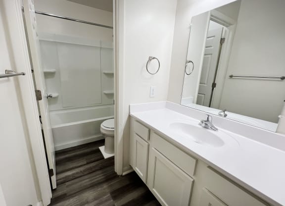 Walnut Creek Townhomes Bathroom area at Walnut Creek Townhomes, Cincinnati, Ohio