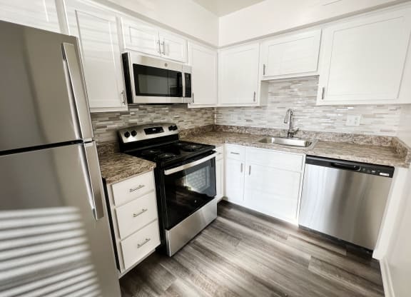 Walnut Creek Townhomes Kitchen cabinets at Walnut Creek Townhomes, Ohio, 45236