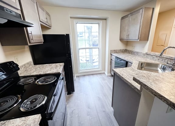 Sink With Faucet at Woodhills Apartments, Ohio, 45449