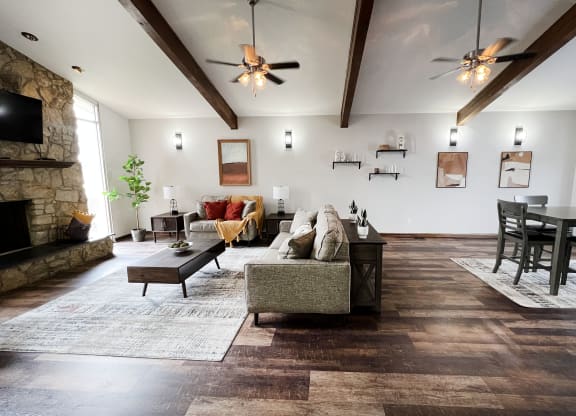 Clubhouse at Crown Ridge Apartments, Franklin, OH, 45005