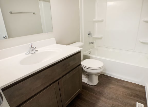 Bathroom With Bathtub  at Revere Village Apartments, Centerville, OH