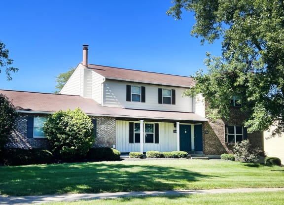 a house with a lawn in front of it  at The Villas at Kingswood, West Chester, Ohio