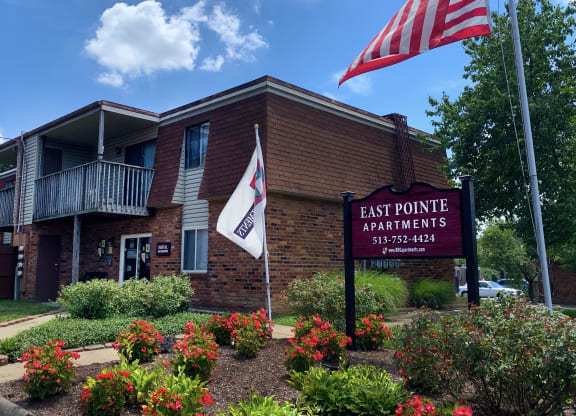 Property Signage at East Pointe Apartments, Cincinnati, 45245
