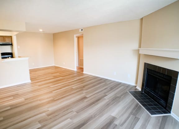 Fireplace Living at Steeplechase Apartments, Ohio