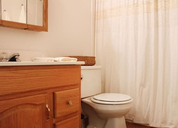 Modern Bathroom at East Pointe Apartments, Cincinnati, 45245