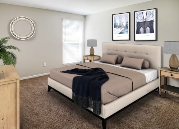 Virtual bedroom at Miamisburg by the Mall, Miamisburg
