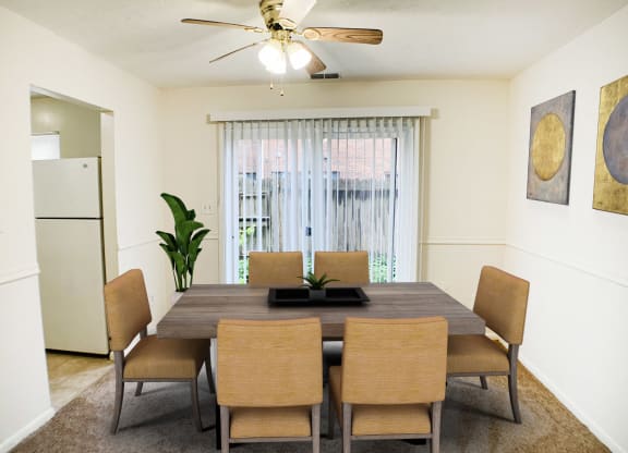 Dining Area  at Revere Village Apartments, Ohio