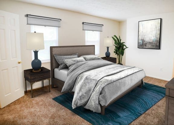 Master Bedroom  at Revere Village Apartments, Ohio, 45458