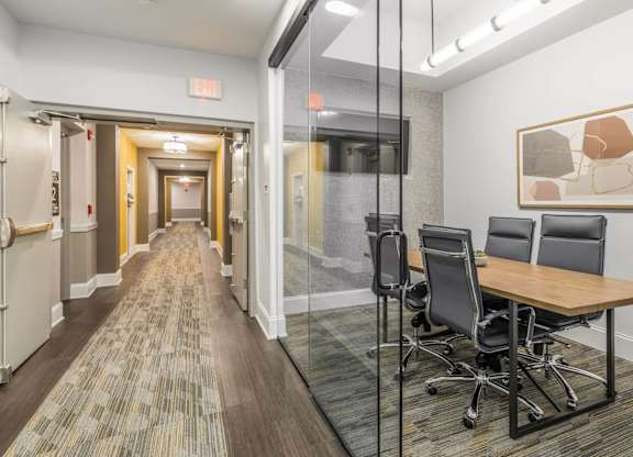Interior decor at Meeder Flats Apartment Homes, Cranberry Township, PA, 16066