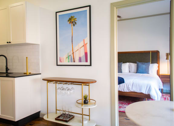 Carpeting In Bedrooms at The James Hollywood, Los Angeles, CA 90028