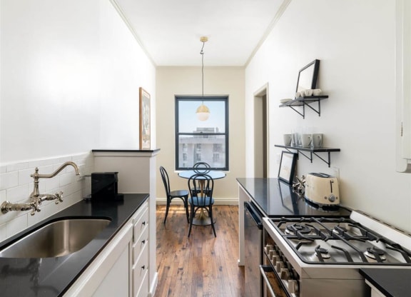 Fully Equipped Kitchen With Modern Appliances at The James Hollywood, Los Angeles, CA 90028