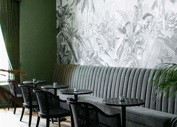 Spacious Lobby Area at The James Hollywood, Los Angeles, CA 90028