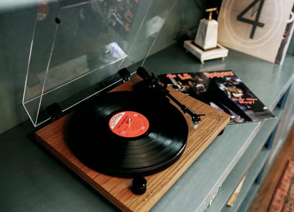 Record Player at The James Hollywood, Los Angeles, CA 90028