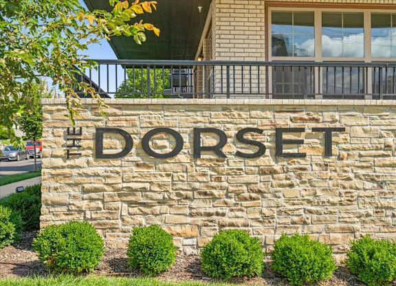 Property Signage at The Dorset, Kansas City, Missouri