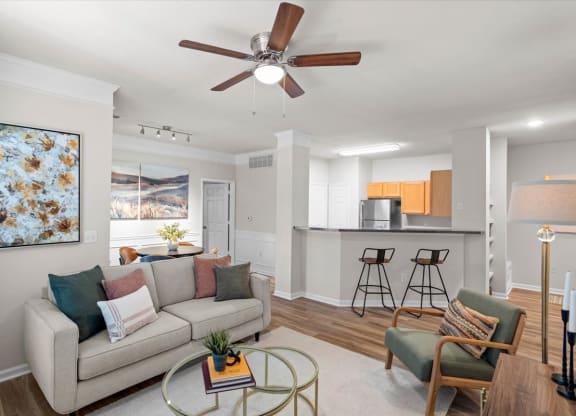 Open Floor Plans at Deer Creek Apartment Homes