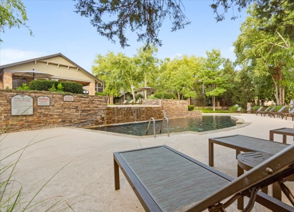 Pool Amenity Area at Deer Creek Apartment Homes
