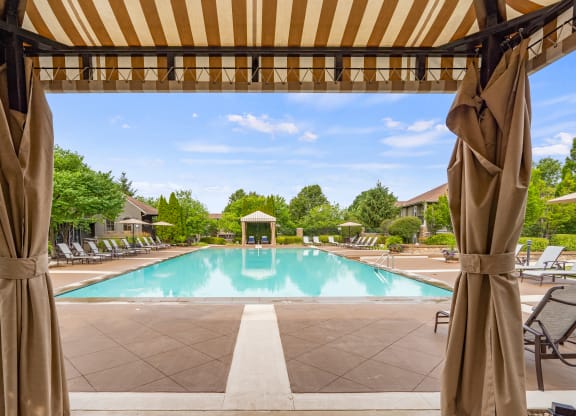 Avignon Apartments Community Pool in Olathe, Kansas