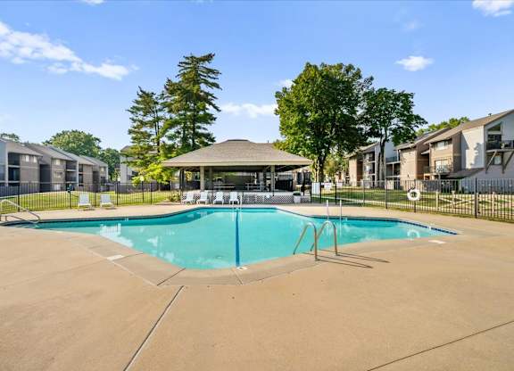 Classic Pool View at Bremerton Park Apartment Homes , Prairie Village, KS