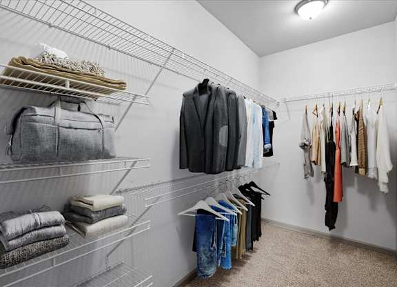 Spacious Closet  at Stonepost Crossing Apartments, Overland Park, Kansas