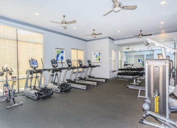Fitness Center at 46 Penn Apartments, Kansas City, Missouri