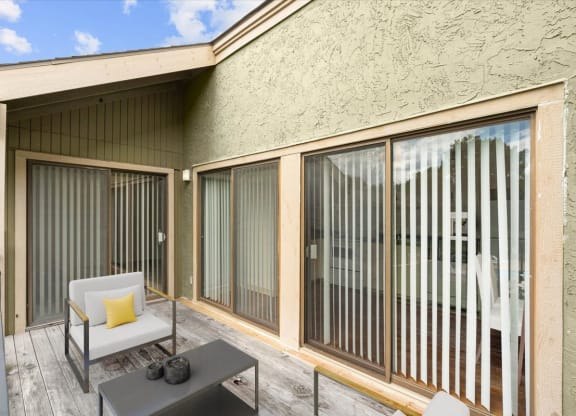 Balcony at Bremerton Park, Prairie Village, Kansas