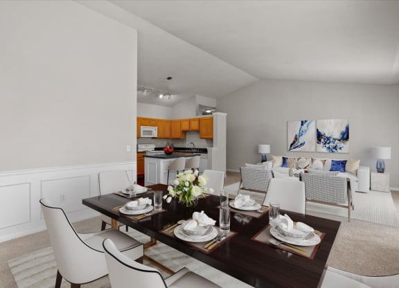 Open Floor Plans at Deer Creek Apartment Homes
